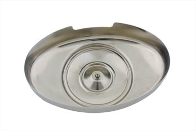 Air Cleaner Cover Oval Chrome