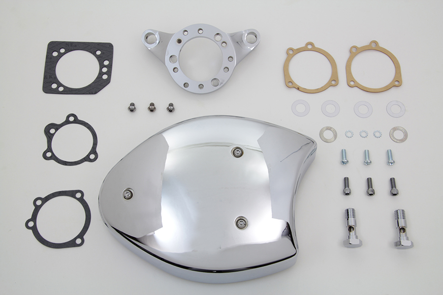 Chrome Wyatt Gatling Air Cleaner Assembly