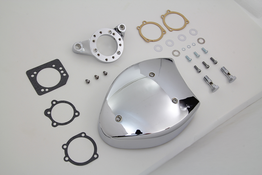 Chrome Wyatt Gatling Air Cleaner Assembly