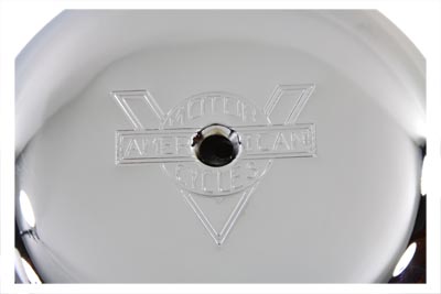 Chrome V-logo Air Cleaner for 1941-1952 UL & WL