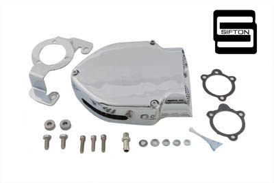 Chrome Sifton XL 1986-1987 Sportsters V-Charger Air Cleaner Kit