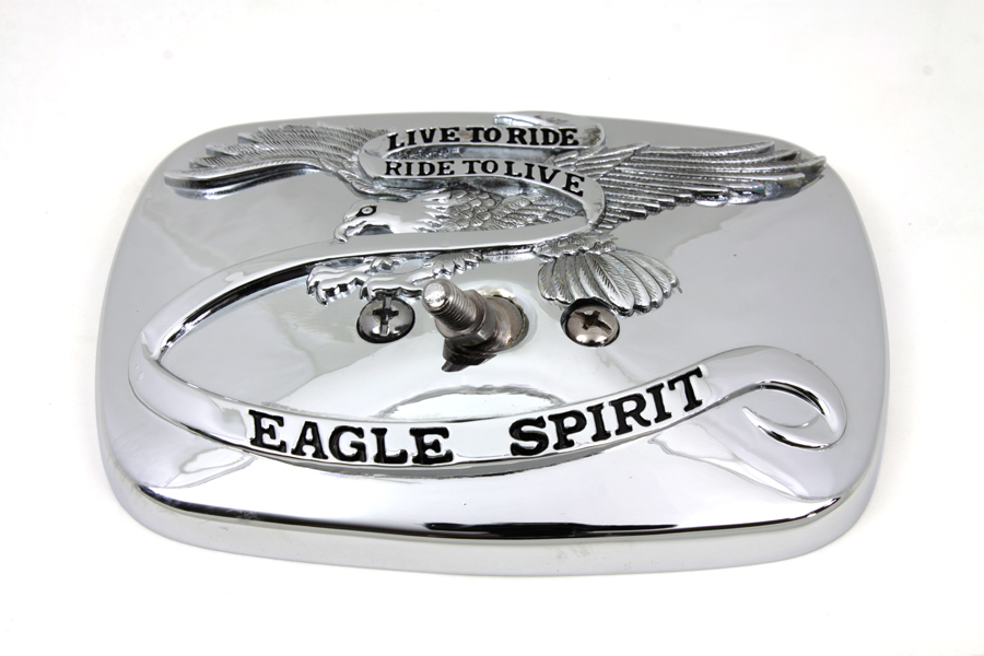 Chrome Eagle Spirit Mirror Head