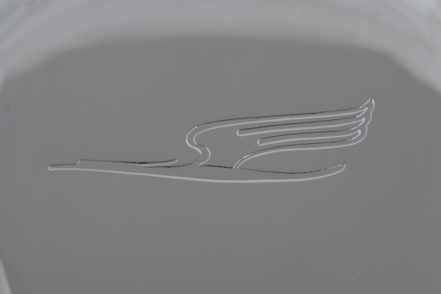 7 Bird Style Air Cleaner Cover Chrome