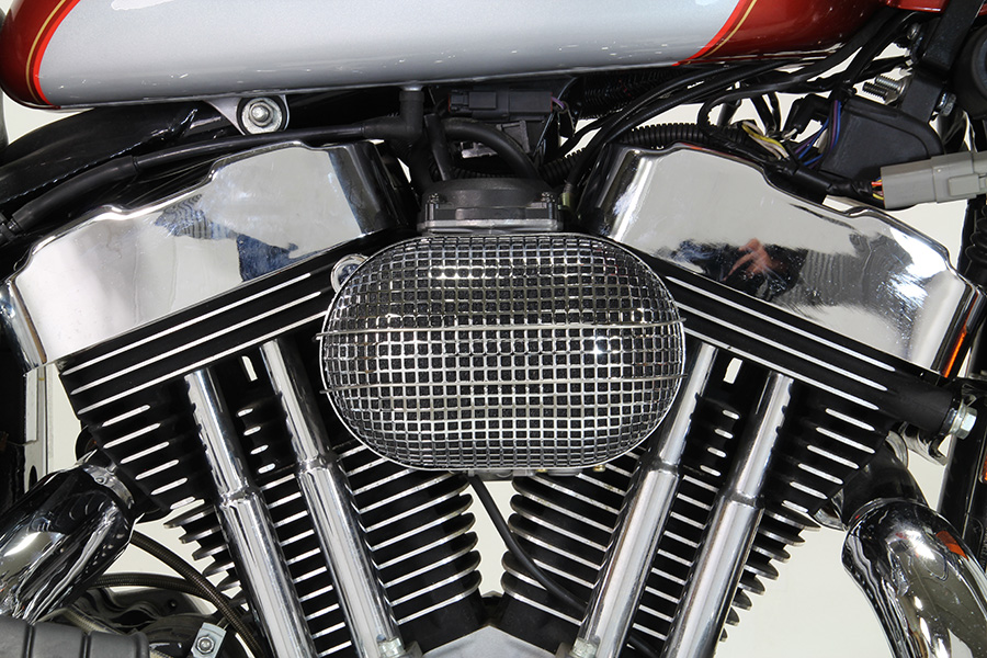 Chrome Wyatt Gatling Air Cleaner Assembly