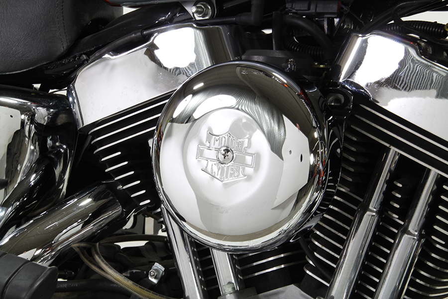 Chrome Wyatt Gatling Air Cleaner Assembly