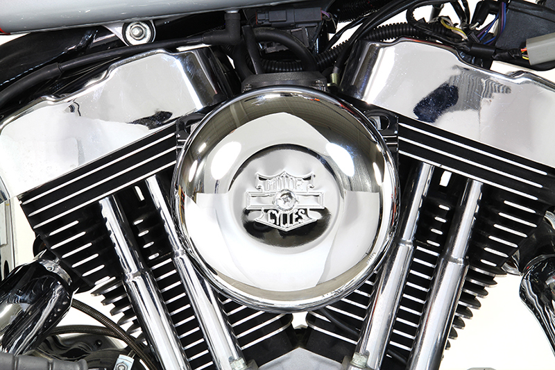 Chrome Wyatt Gatling Air Cleaner Assembly