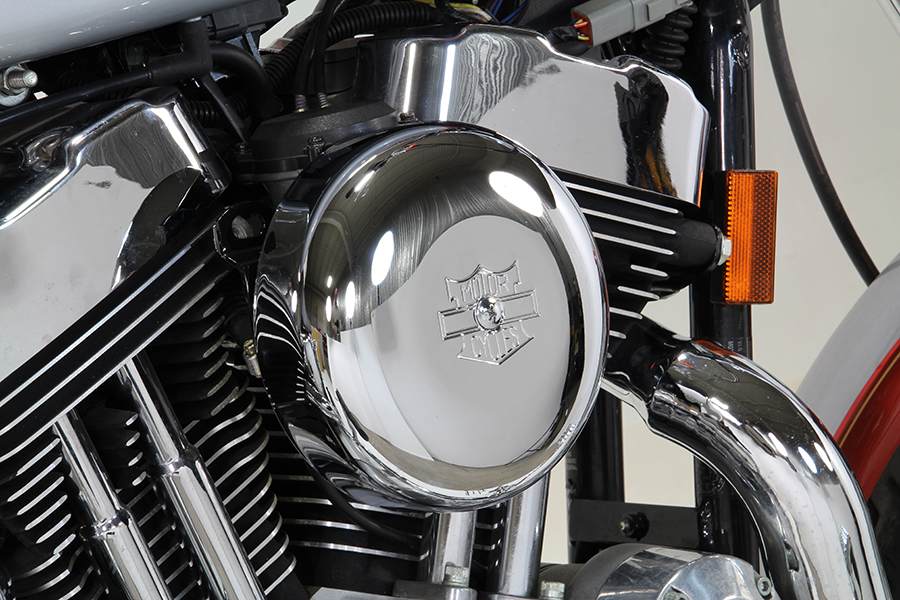 Chrome Wyatt Gatling Air Cleaner Assembly