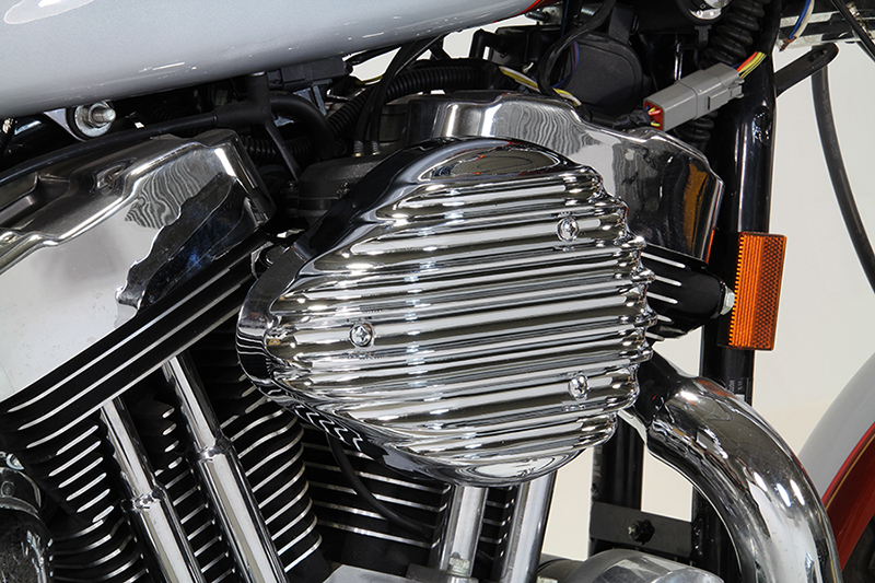 Chrome Wyatt Gatling Air Cleaner Assembly
