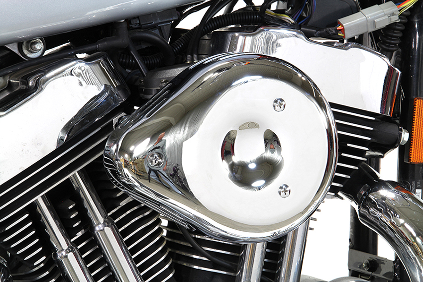 Chrome Wyatt Gatling Air Cleaner Assembly