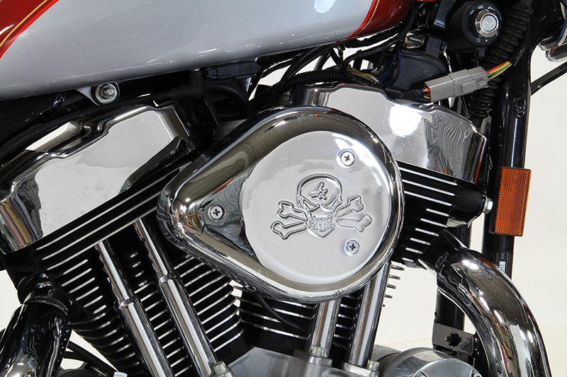 Chrome Wyatt Gatling Air Cleaner Assembly