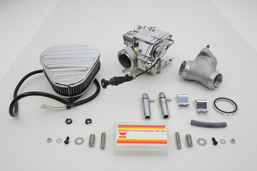 Billet Weber 1999-UP FLST-FXD-FXST 88" Carburetor Kit