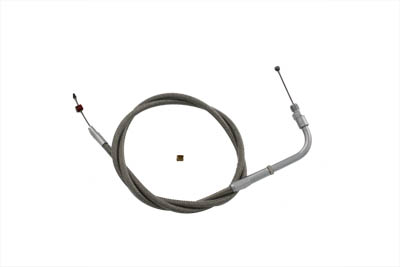 36.75 Braided Stainless Steel Throttle Cable