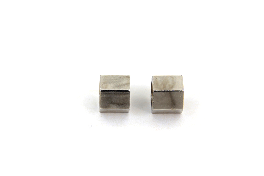 Nickel Throttle Cable Nut Set