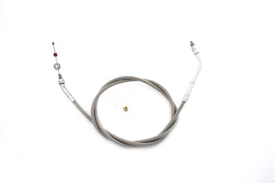 Braided Stainless Steel Throttle Cable with 45.75 Casing