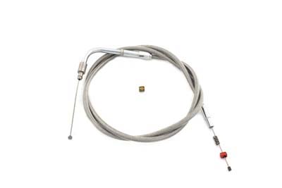 Braided Stainless Steel Idle Cable with 41.75 Casing