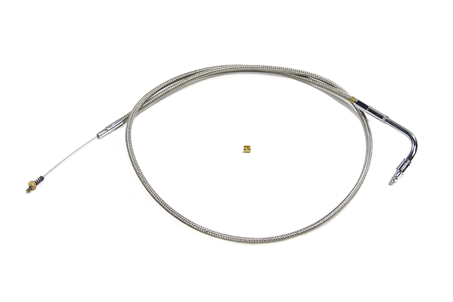Braided Stainless Steel Idle Cable with 38.125 Casing