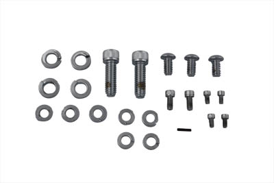 Chrome Allen Screw Kit for 1971-76 Big Twins & Sportsters