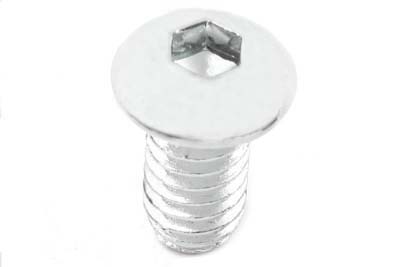 Allen Button Head Screws Chrome 3/8 X 1-3/4