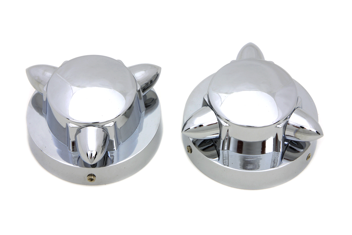 Krommet Gas Cap Cover Set