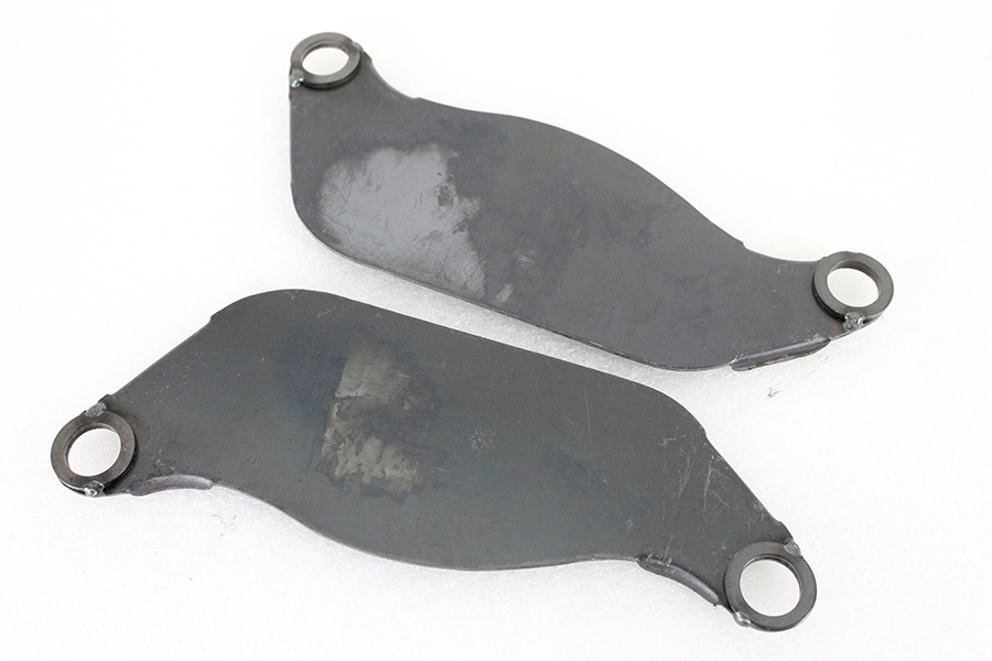 Gas Tank Front Bracket Set Raw Steel