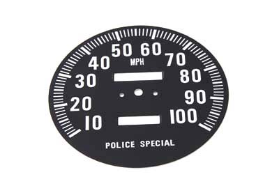 Speedometer Tin Face
