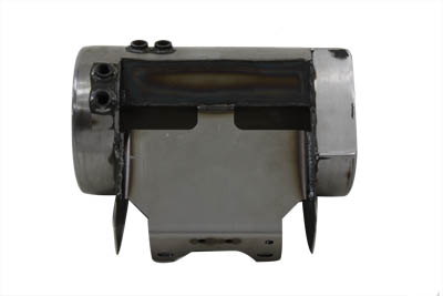 Raw Round Oil Tank Side Fill FLST FXST 2000-UP