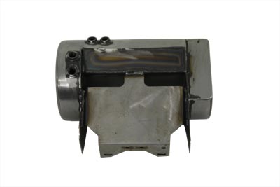 Raw Round Oil Tank Side Fill FLST FXST 2000-UP