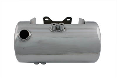 Chrome Round Oil Tank Side Fill FLST FXST 2000-2006