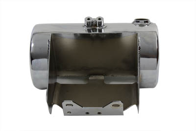 Chrome Round Oil Tank Side Fill FLST FXST 2000-2006