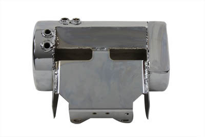 Chrome Round Oil Tank Side Fill FLST FXST 2000-2006