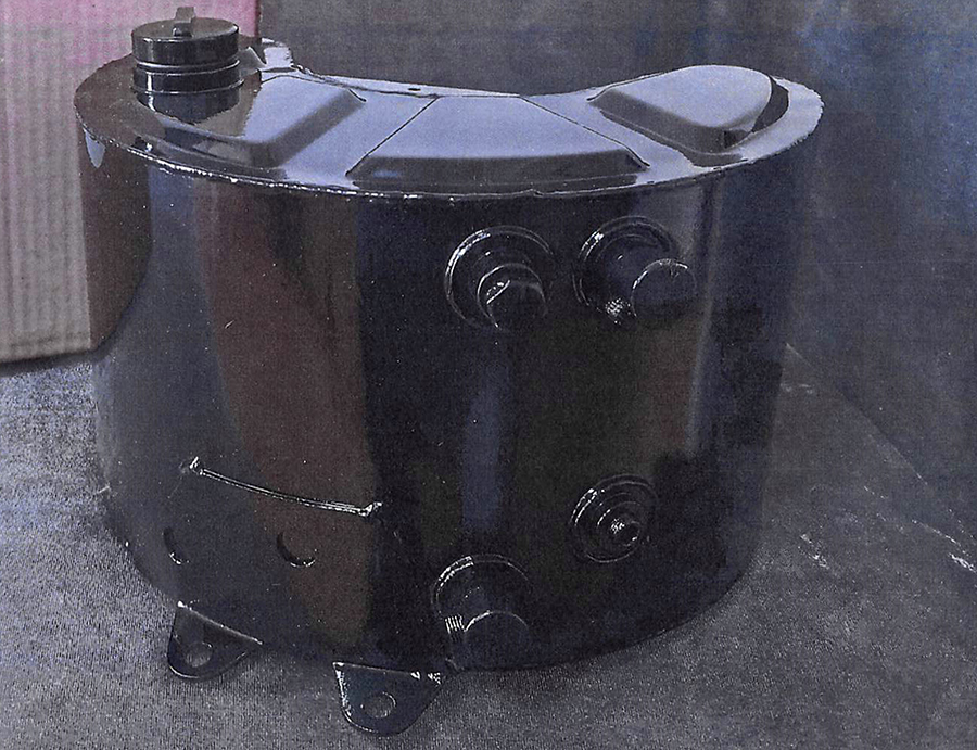 Black XLCH Oil Tank