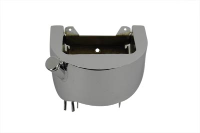 Chrome 3 Quart Oil Tank for 1989-1999 FXST & FLST Softails