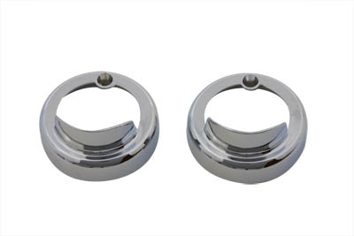 Chrome Bullet Marker Lamp Visor