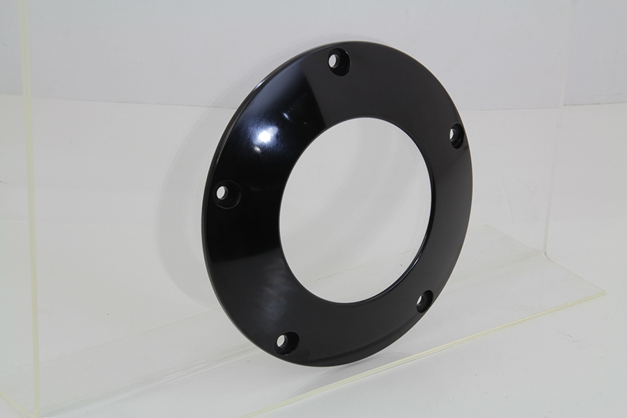 Black 5-Hole C-Thru Derby Cover