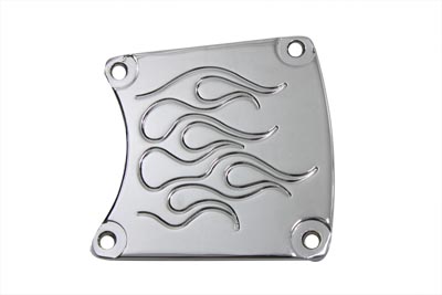 Flame Inspection Cover Chrome