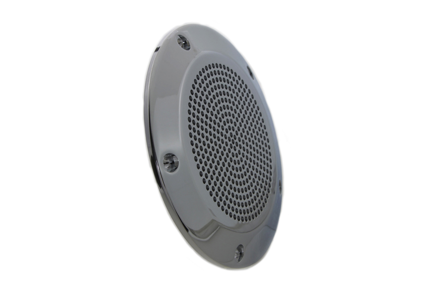 Chrome Perforated 5-Hole Derby Cover