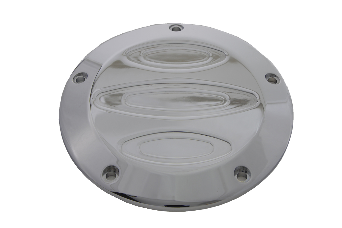Chrome Contour 5-Hole Derby Cover