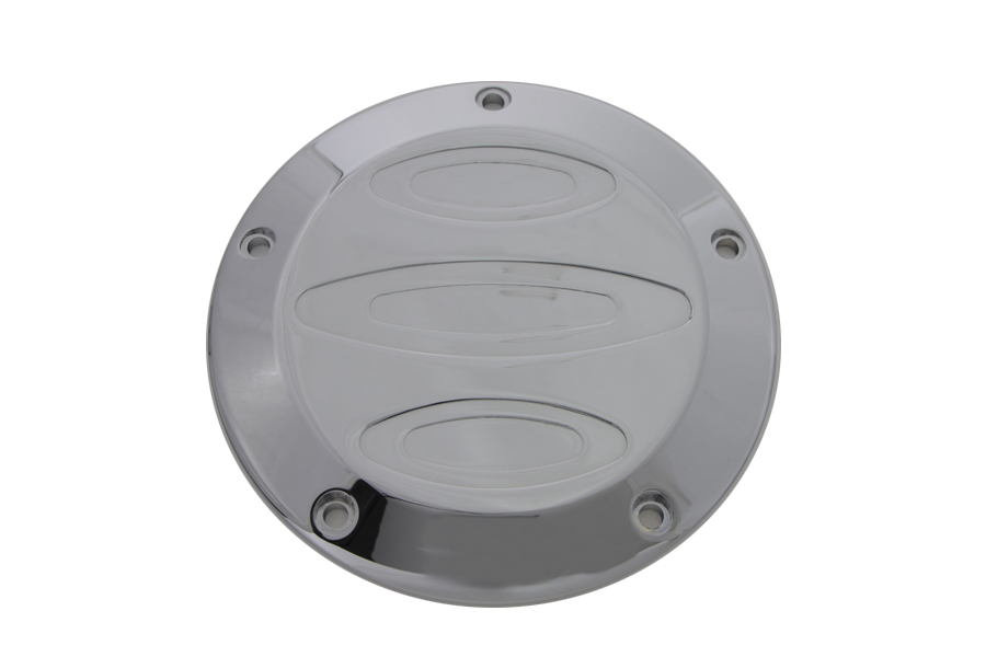 Chrome Contour 5-Hole Derby Cover
