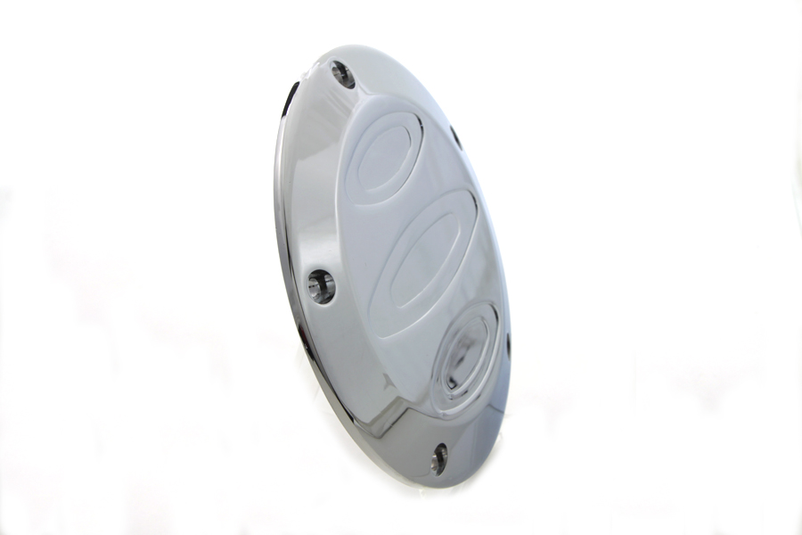 Chrome Contour 5-Hole Derby Cover