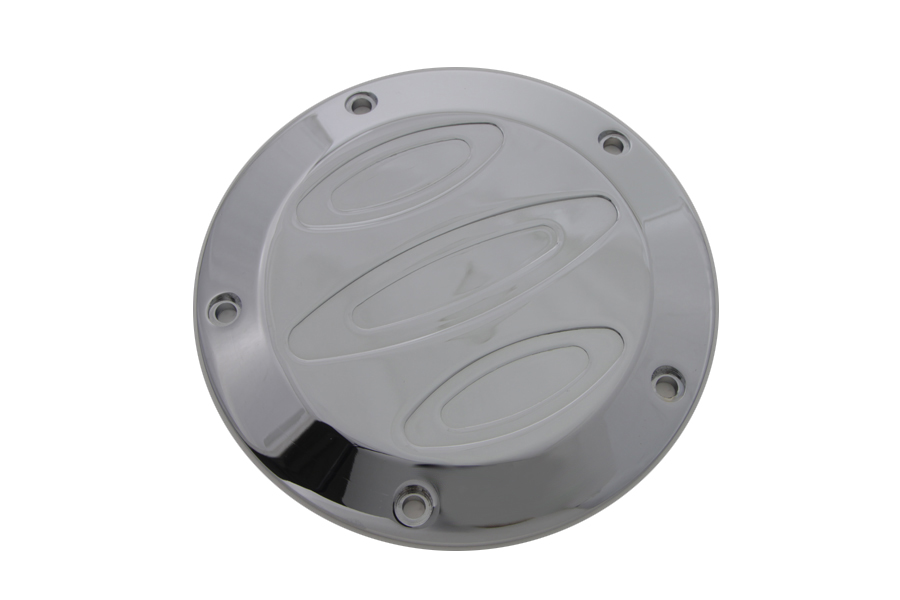 Chrome Contour 5-Hole Derby Cover