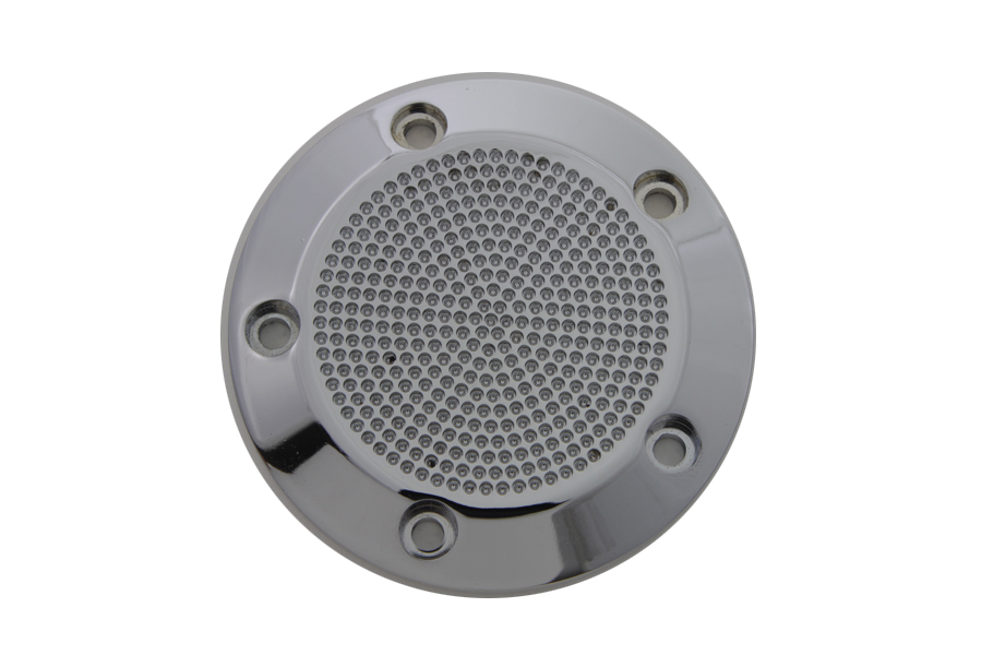 Chrome 5-Hole Perforated Ignition System Cover