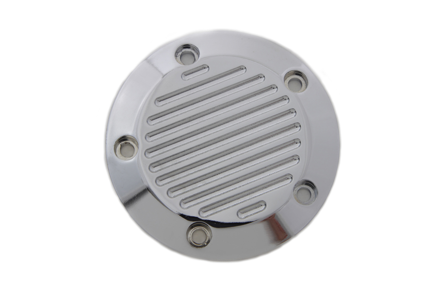 Chrome 5-Hole Ball Milled Ignition System Cover