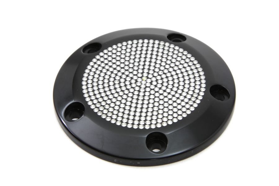 Black 5-Hole Perforated Ignition System Cover