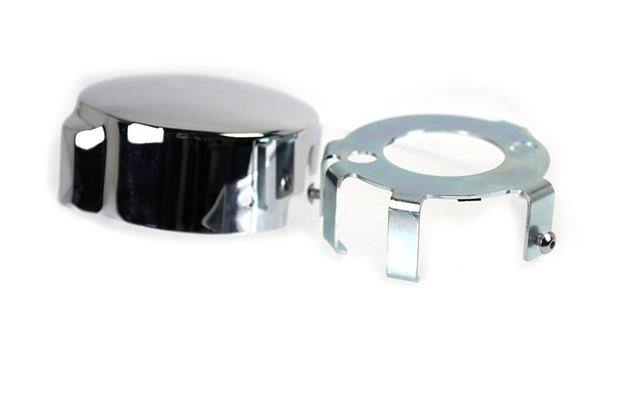 FLT Starter Motor End Cover Kit Chrome