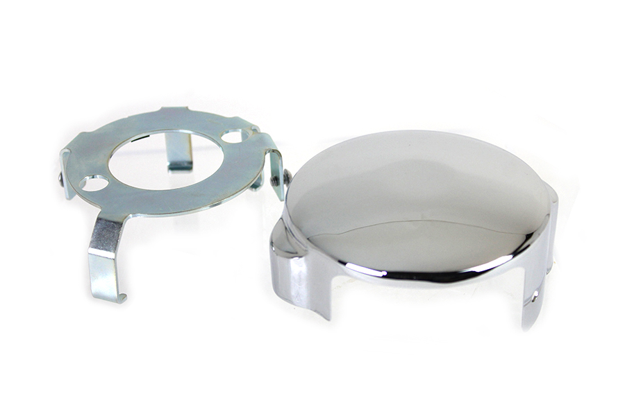 FLT Starter Motor End Cover Kit Chrome