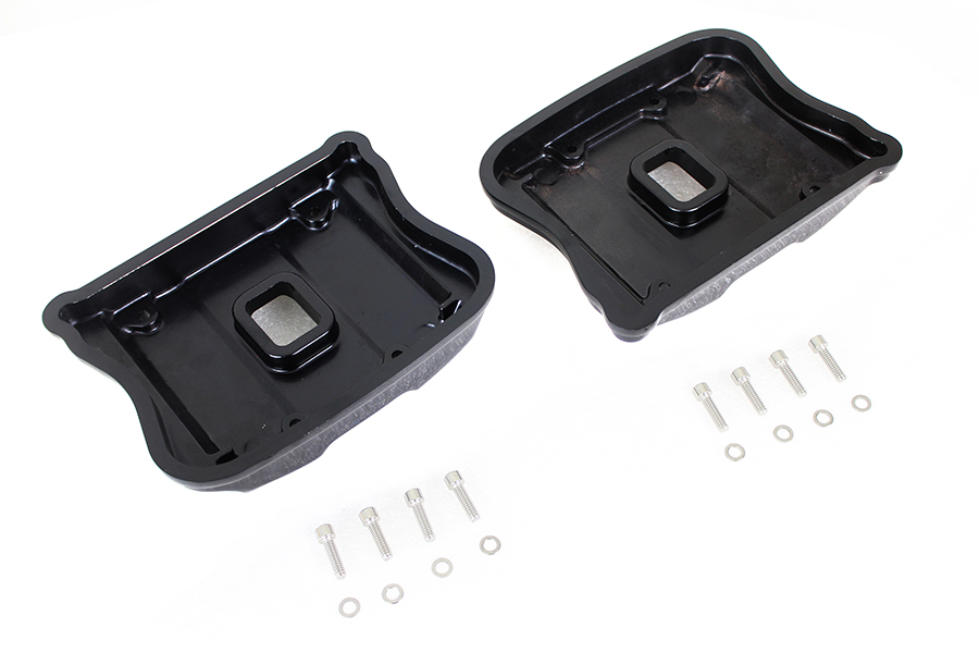 Black Accent XL Rocker Box Cover Set