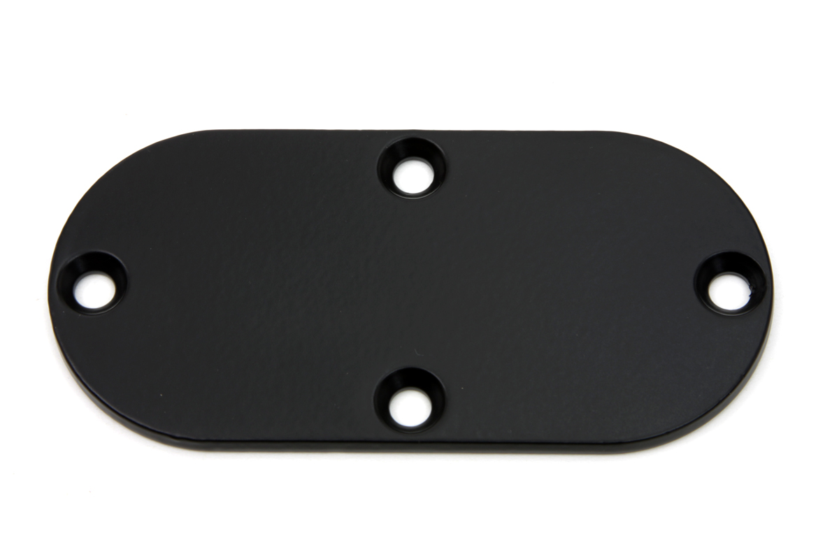 Oval Inspection Cover Black