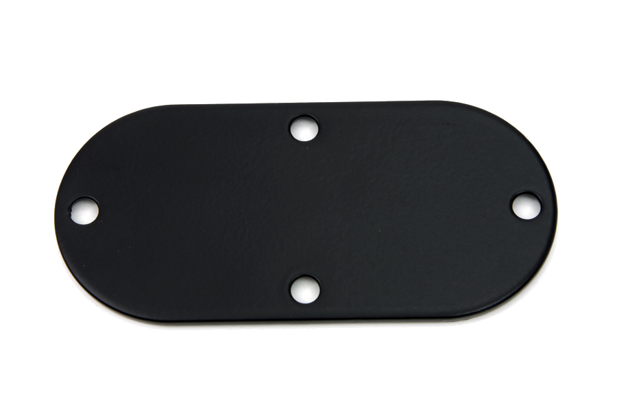 Oval Inspection Cover Black