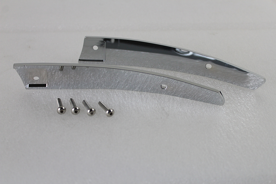 Road Glide Windshield Side Trim Kit Chrome