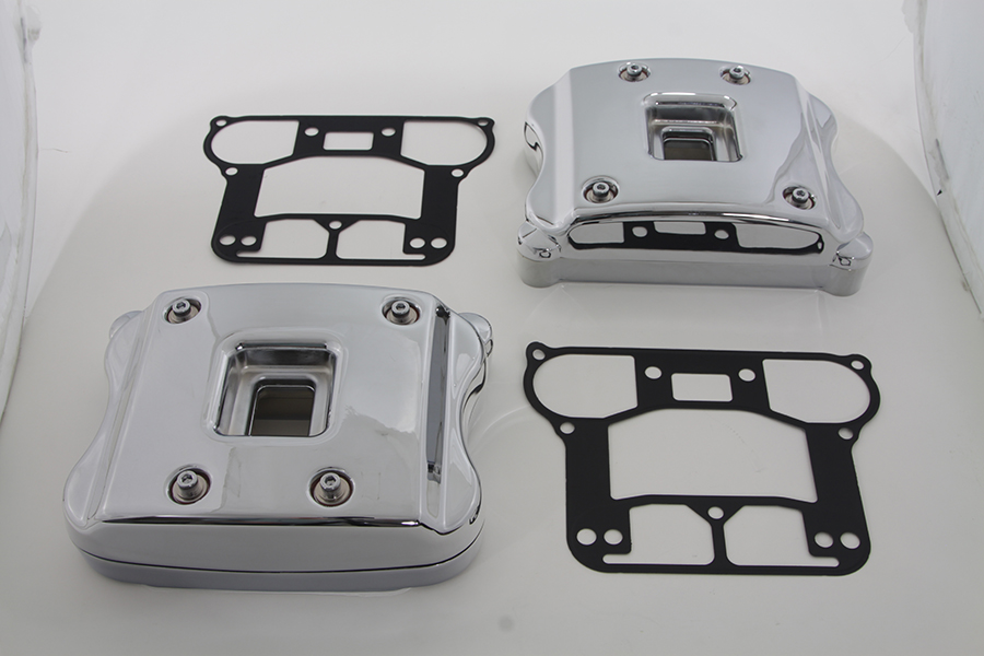 Rocker Box Cover Set Chrome